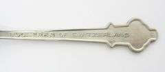 Vintage 4" Rolex Bucherer of Lucerne Switzerland Souvenir Collector Spoon