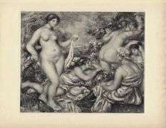 Limited Edition Pierre-Auguste Renoir (After) Original Heliogravure 1919