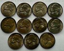 BU  Silver US War Nickel Set