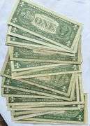 10 1935 &10 1957 Various Series $1 Silver Certificates