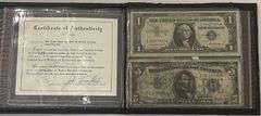 Two United States Silver Certificates