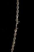 14K Yellow Gold 2.4mm Solid Rope Chain 20 Inch
