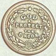 Nice 1863 Patriotic Token