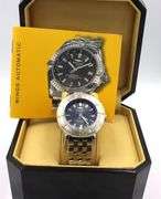 Breitling Windrider wings automatic grey dial 38mm watch