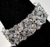 CZ Gemstone Ring in Sterling Silver