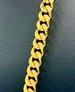 Limited Huge 121 Grams MLB 14 Kt Gold Plate Cuban Link Chain