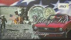 Vintage 1963 BU Year Set.