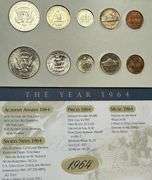Vintage 1964 BU Year Set