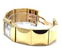 Fred CUT mother of pearl diamond dial watch