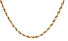 Useful 2.8 MM 14K YG Rope Necklace