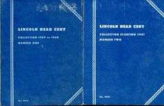 Collection of 175 Lincoln Cents in Albums 1909-1974-S