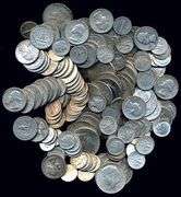 Large lot of 160 Assorted 90% US Silver Coinage