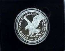 2022 W  Proof Silver Eagle With Box & Paper