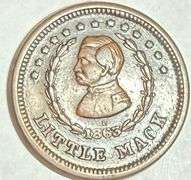 Nice 1863 Patriotic Token