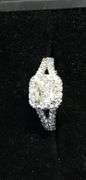 Stunning 14K White Gold Natural Diamond Ring