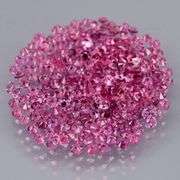 215 pieces! 2.01ct pink Sapphire set