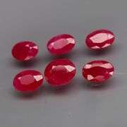 Tremendous 2.70ct natural blood red Ruby set