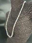 Sterling Silver Long Rope Figarope 6mm Wide Knot Figaro Link Necklace Chain 24"