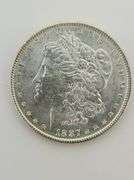 1887 Morgan Silver Dollar, UNC