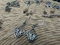Sterling Silver Earring Assortment Various Sizes & Styles (10 Earring Lot)