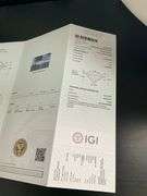 I.G.I CERTIFIED 3.50 CARAT ROUND BRILLIANT CUT DIAMOND