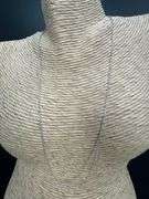 10k White Gold 1.22mm Rolo Chain 18" Necklace
