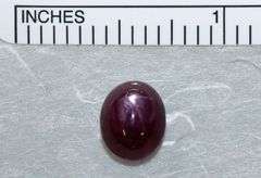 Natural Star Ruby Cabochon - 5.21 cts.