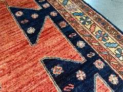 Stunning Kazak Rug 4.2x6.2