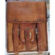 Full Grain Leather Crossbody Messenger Bag