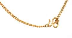 Practical 24 YG Standard Link Necklace