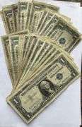 15 Various 1935 &15 1957 Series $1 Silver Certificates