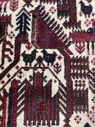 Handmade Persian Bakhtiari 4.0x6.0