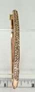 Exquisite 14K Rose Gold Diamond Bangle