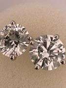 CERTIFIED BRAND NEW 10.00 CARATS DIAMOND STUDS. AMAZING