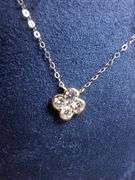 Elegant 14K Yellow Gold Chain with A Flower Pendant