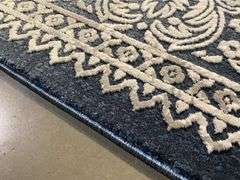 Exquisite Silky carved Rug  8x11