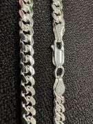Sterling Silver Solid Miami Cuban Link Chain 4.9mm 925 Italy Heavy Curb Necklace 22" Inch