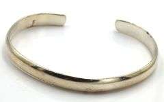 Group lot of 4 Vintage 925 sterling silver cuff bangles
