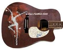 Dave Matthews Band Boyd Tinsley Autographed 1:1 Graphics Photo Guitar ACOA