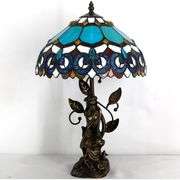 Baroque  Stained Glass Table Lamp