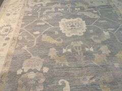Magnificent Oushak Rug 9.1x12'