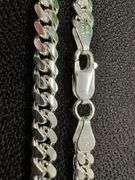 Sterling Silver Solid Miami Cuban Link Chain 5.7mm 925 Italy Heavy Curb Necklace 24" Inch