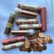 10 1973 S Uncirculated Lincoln Rolls