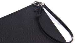 Preowned Louis Vuitton Limited Edition Black Epi Wristlet Clutch
