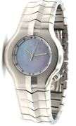 Tag Heuer alter Ego quartz mother of pearl dial watch
