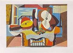 Collectible Vintage Pablo Picasso, Still Life (1924)