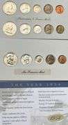 Vintage 1954 BU Year Set. P D S