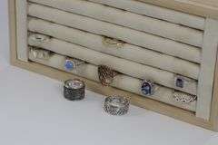 Sterling Silver Curated Ring Assortment Various Sizes & Styles (10 Ring Lot)
