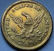 Very Near Unc 1906 $2 1/2 US Gold Quarter Eagle