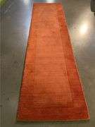 Solid 2 Tone Wool Runner 9'